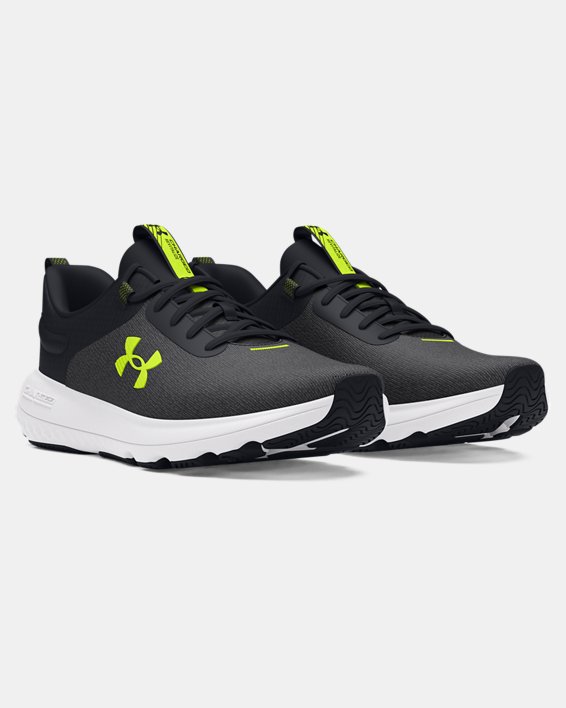Men's UA Charged Revitalize Running Shoes, Black, pdpMainDesktop image number 3